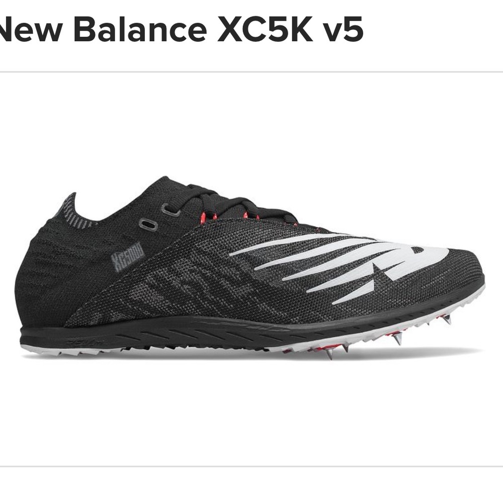 New Balance XC5000 Unisex Shoes  Black/Energy Red